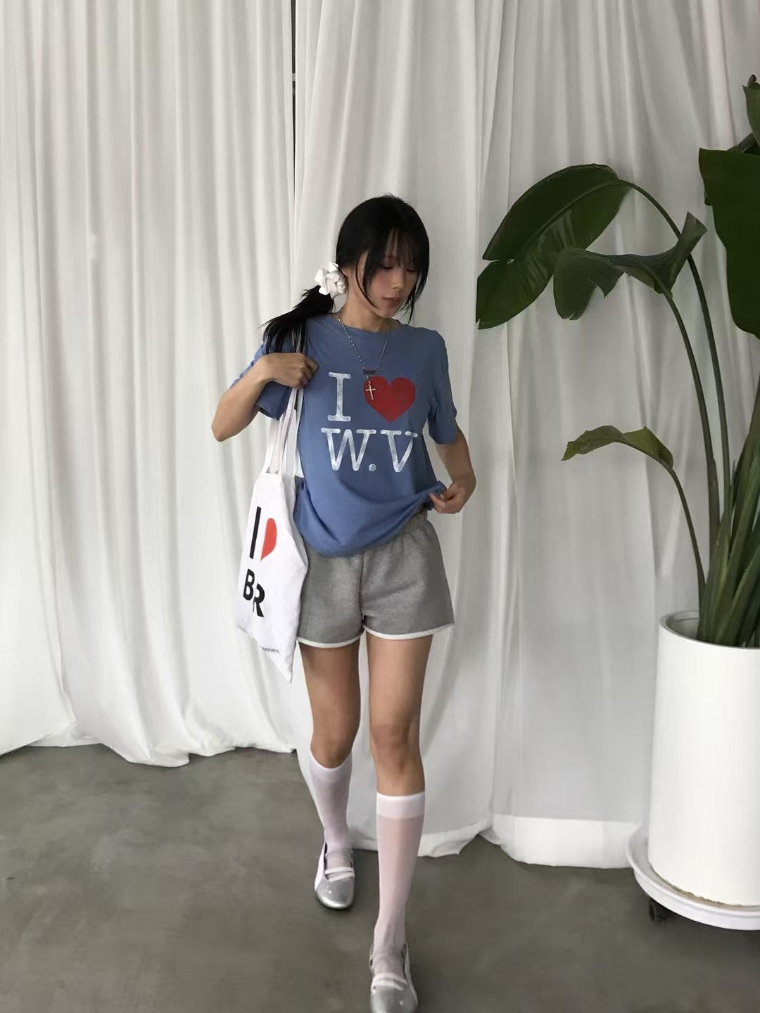 【春夏必備！】I Love Wave T Shirt