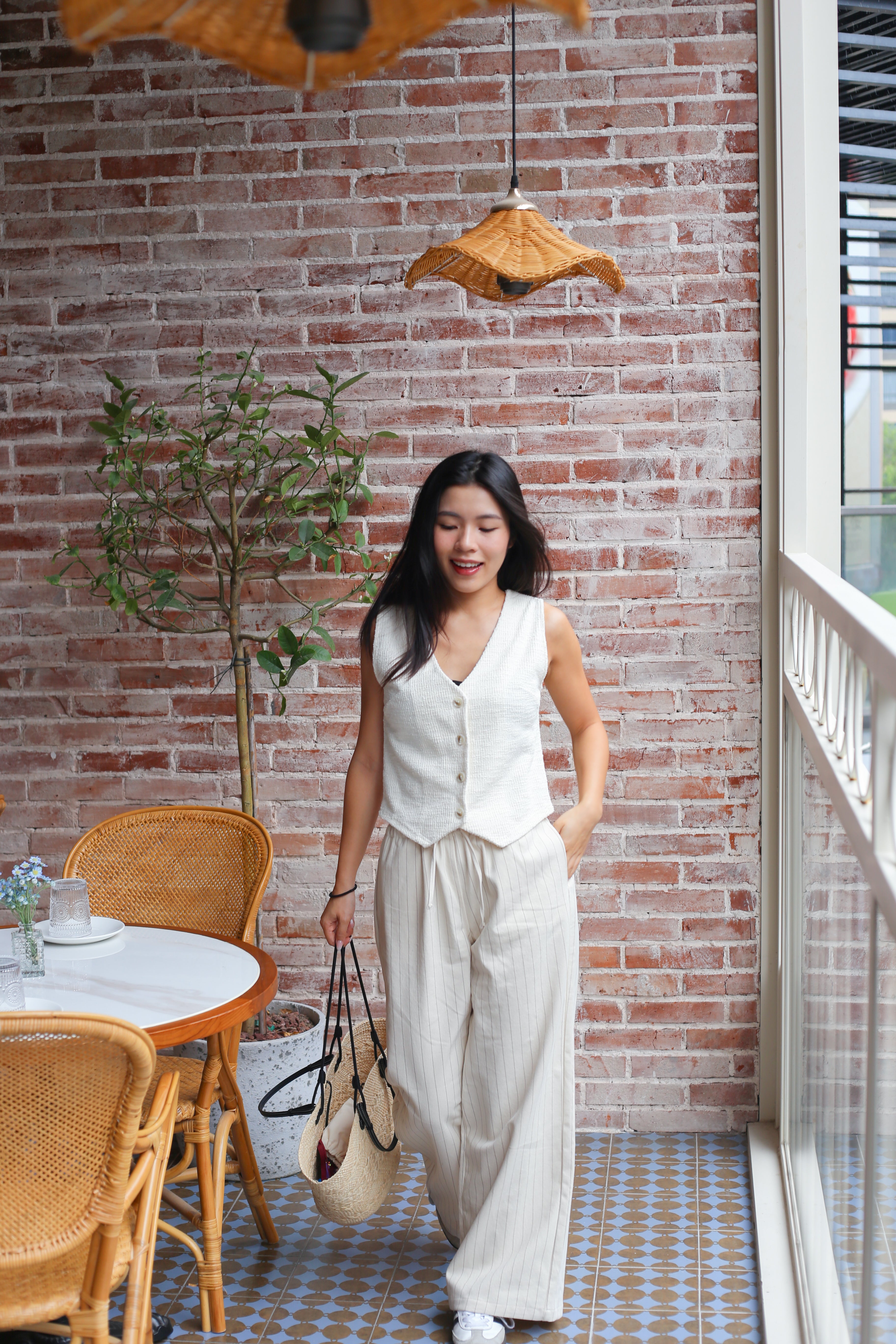 【Old Money知性感背心】Old Money Button Front Vest