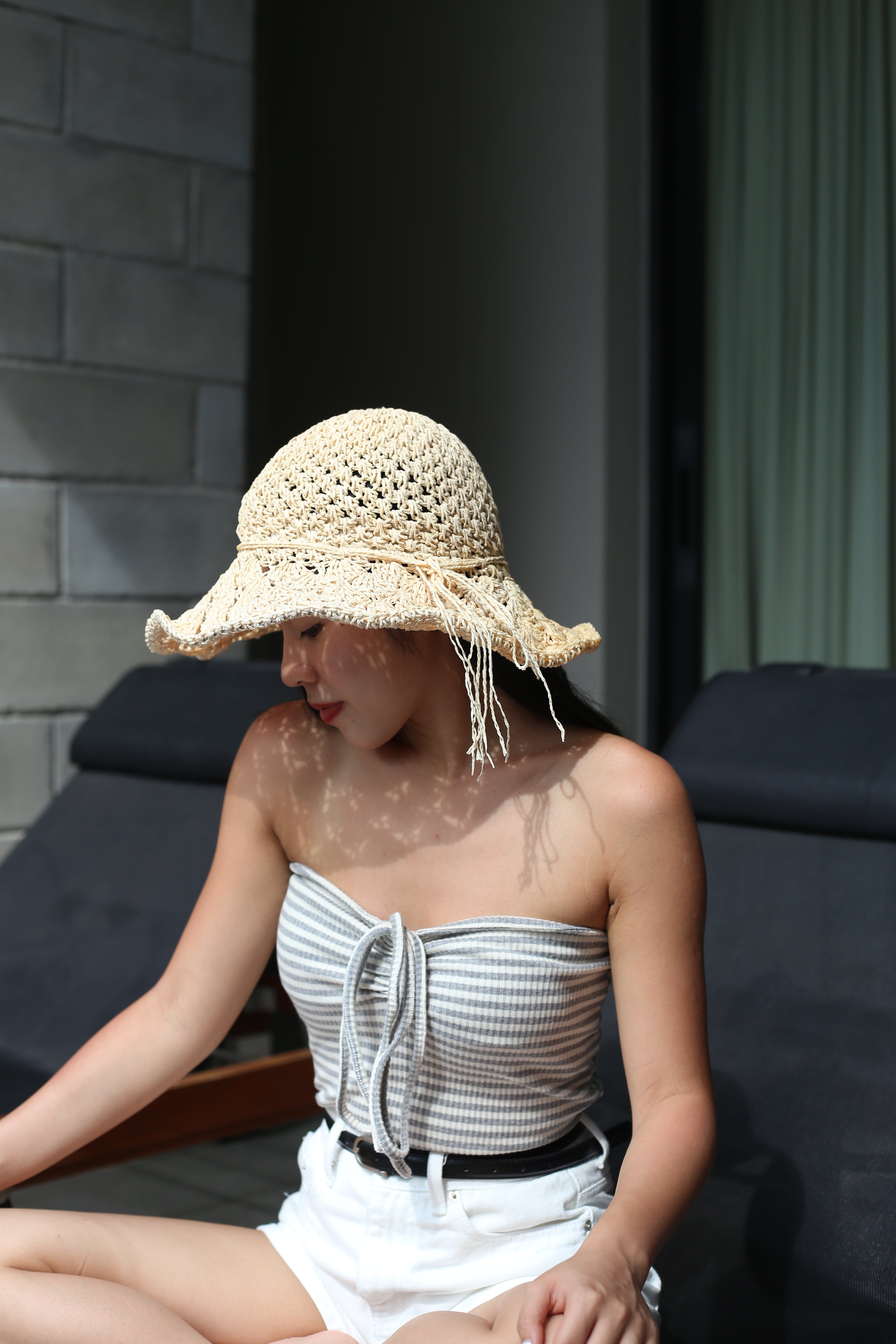 【一衣两穿~平價解鎖高級感】Striped 2 Way Tube Top