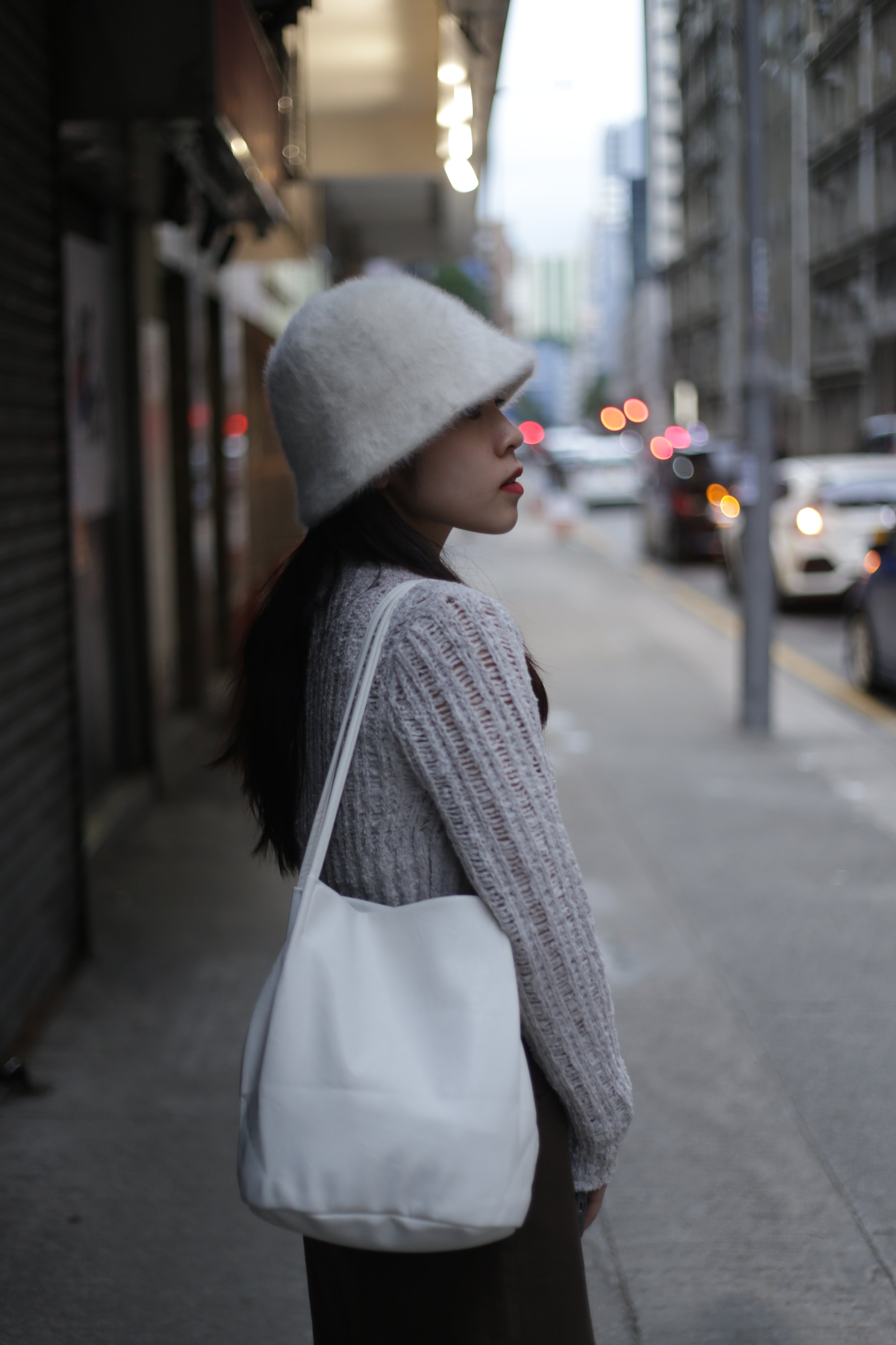 【衣櫃必備系列✨】Basic Leather Solid Tote Bag