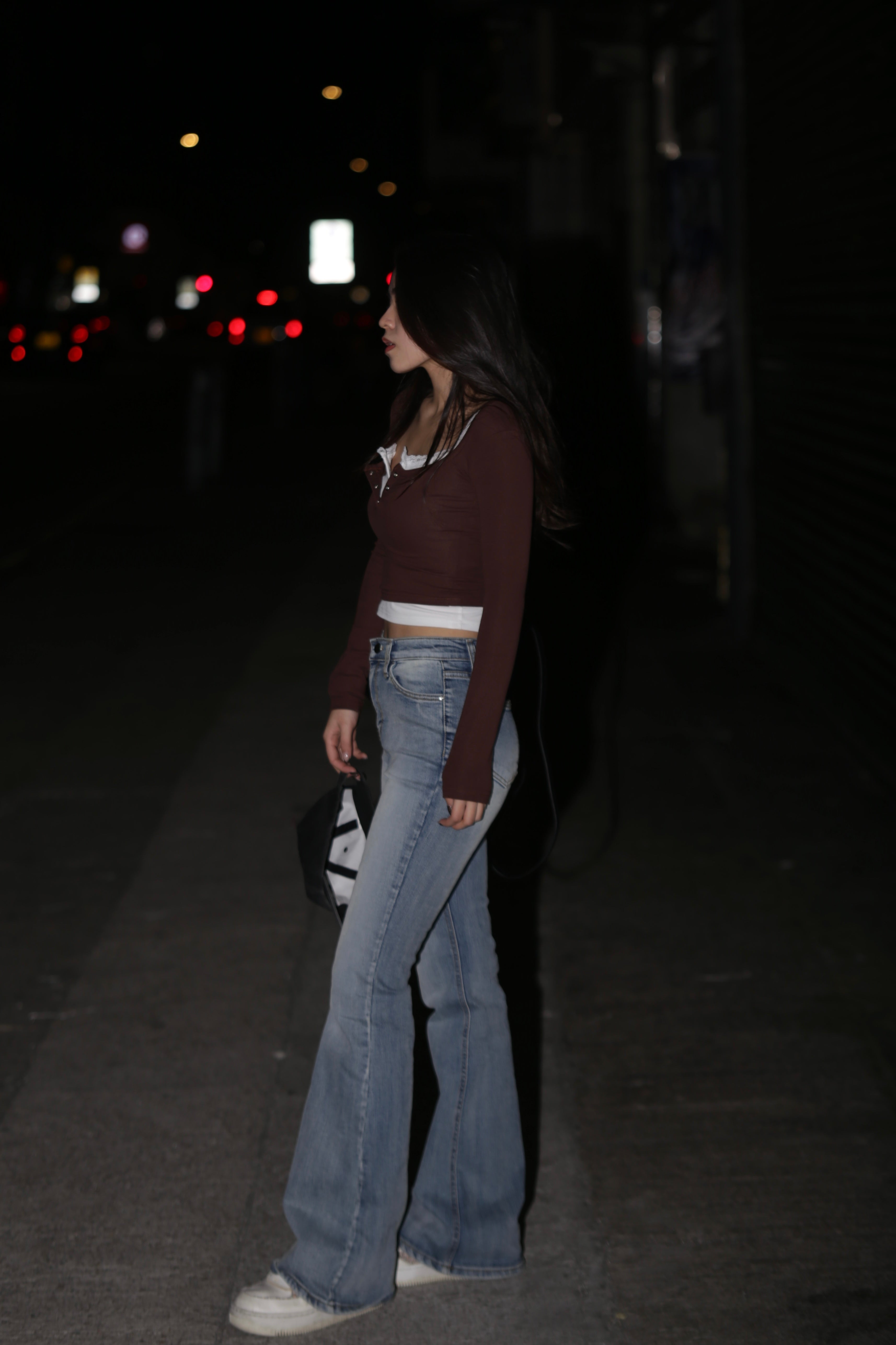 【完美淺藍色喇叭褲🩵】 Vintage Washed Flare Jeans