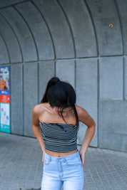 【✔️PAD｜高CP值之選】Striped Padded Tube Top