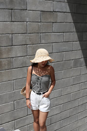 【經典百搭小白褲】Everyday White Denim Shorts