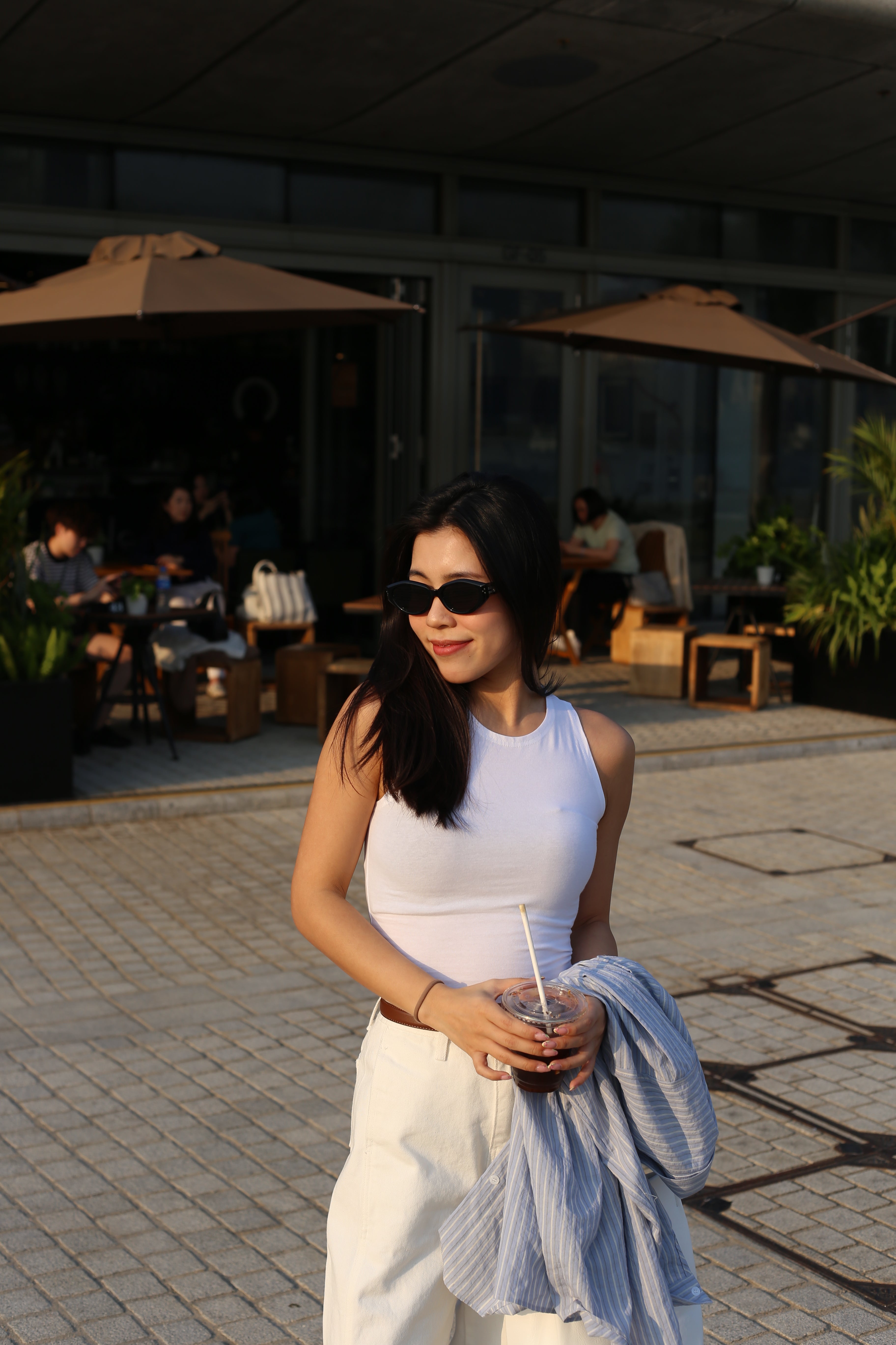 【夏日清爽入膊背心! 無束縛】Basic Solid Crop Tank Top