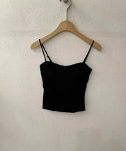 【✔️PAD｜小蝴蝶結設計】Lil Ribbon Solid Padded Bra Top