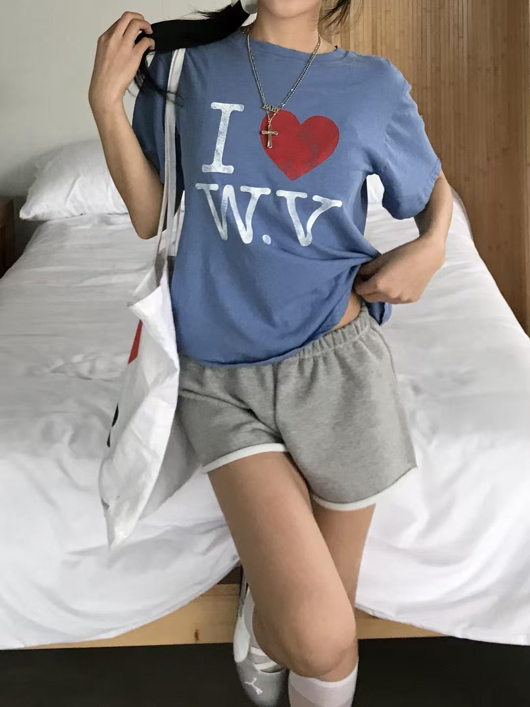【春夏必備！】I Love Wave T Shirt