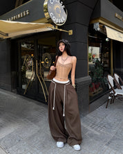 CABY lace wide leg pants