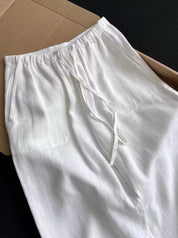 Straight Leg Linen Pants(100% Linen)
