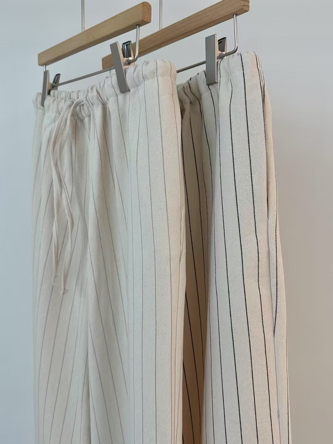 【顯腳長！知性直腳細條紋長褲】Striped Cozy Pants