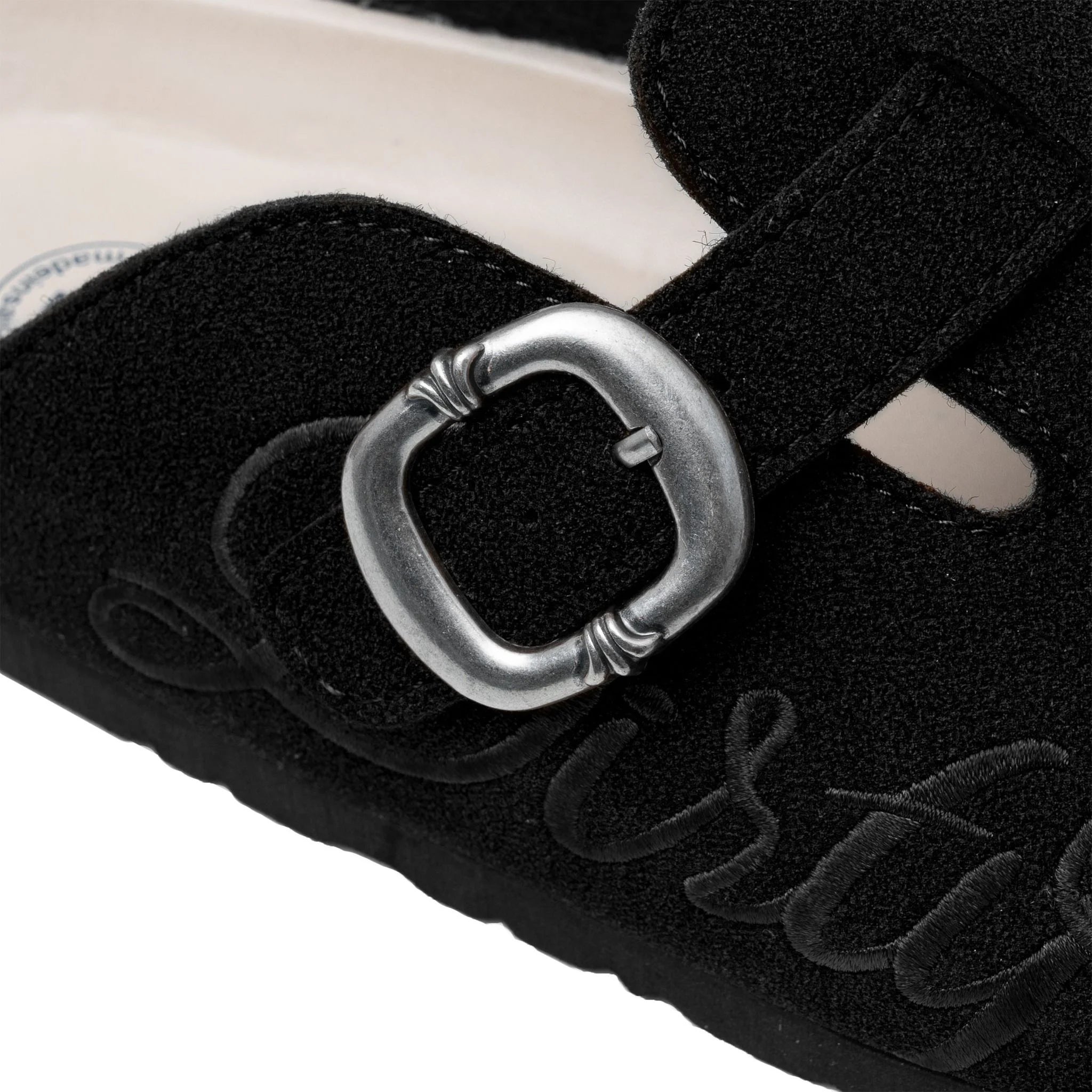 Boston Mules DirtyCoins Script Sandals