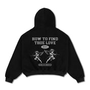 【🇻🇳越南連線】True Love 短版寬鬆雙頭拉鏈衛衣