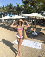 2-piece Frilly design Bikini(with pads)