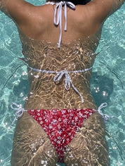 2-piece Floral lace Bikini(with pads)