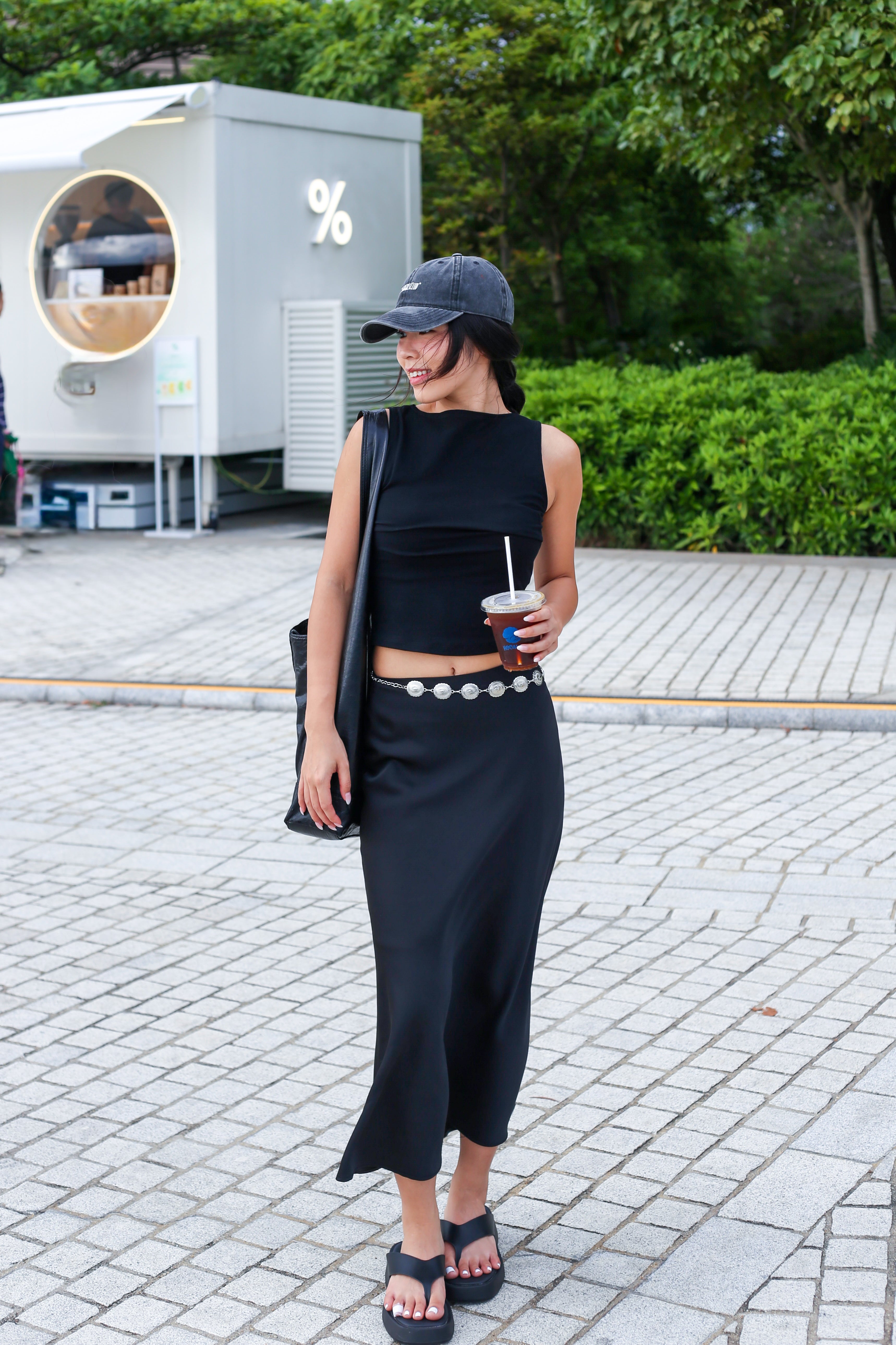 【歐美法式女孩必備Satin魚尾裙】Satin Silky Mermaid Maxi Skirt