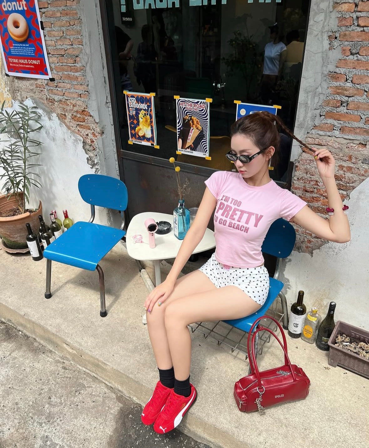 【🇻🇳越南連線】I AM TOO PRETTY Crop Top