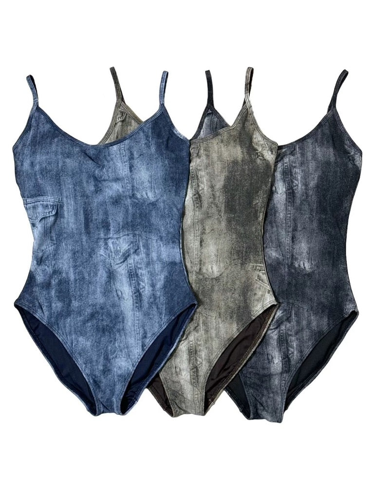 【韓製泳衣系列】￼Tie-dye Swimsuit