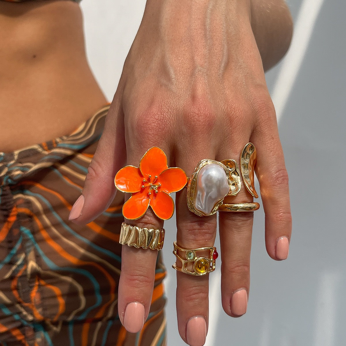 【大熱Comeback!!!】Summer Girlie Ring Set