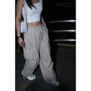 Kaylane High Waist Cargo Pants