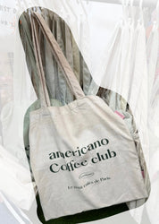 Americano Coffee Club Tote Bag