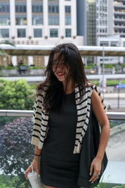【Old Money氛圍感】Old Money Vibe Striped Cardigan