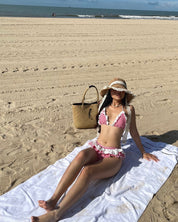 2-piece Frilly design Bikini(with pads)