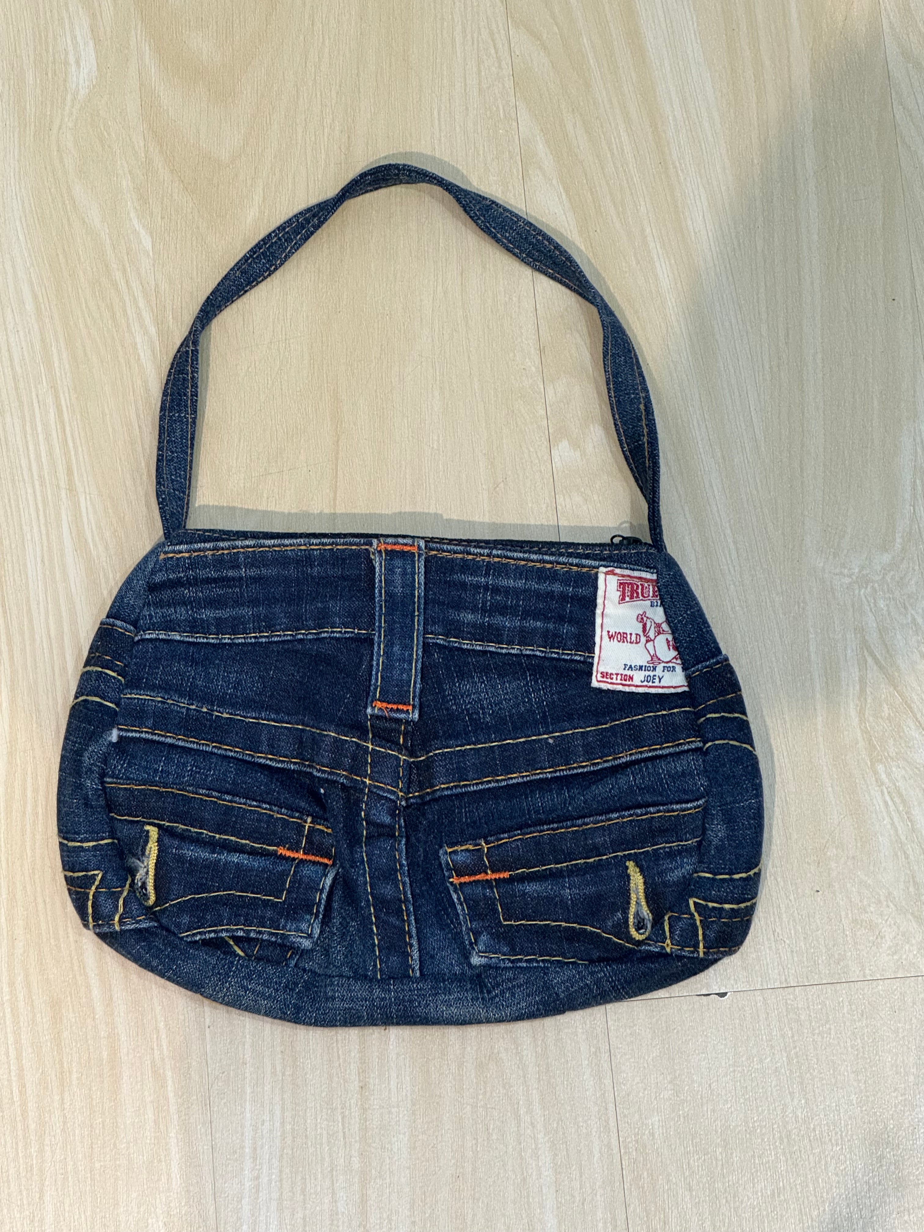 #T200 - Remade Denim Shoulder bag