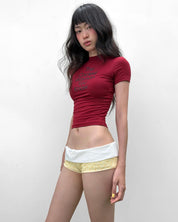 High Collar Baby Tee