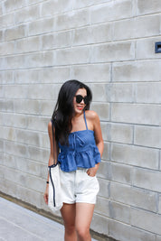 【經典百搭小白褲】Everyday White Denim Shorts