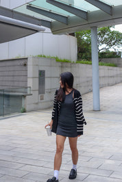 【Old Money氛圍感】Old Money Vibe Striped Cardigan