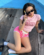 【🇻🇳越南連線】I AM TOO PRETTY Crop Top