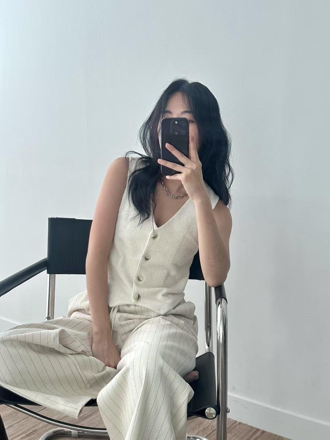 【Old Money知性感背心】Old Money Button Front Vest