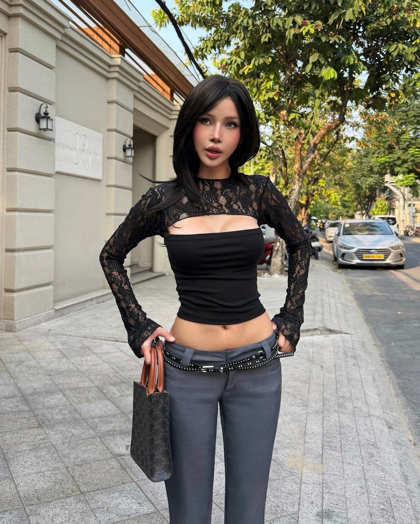 LINGLING lace top