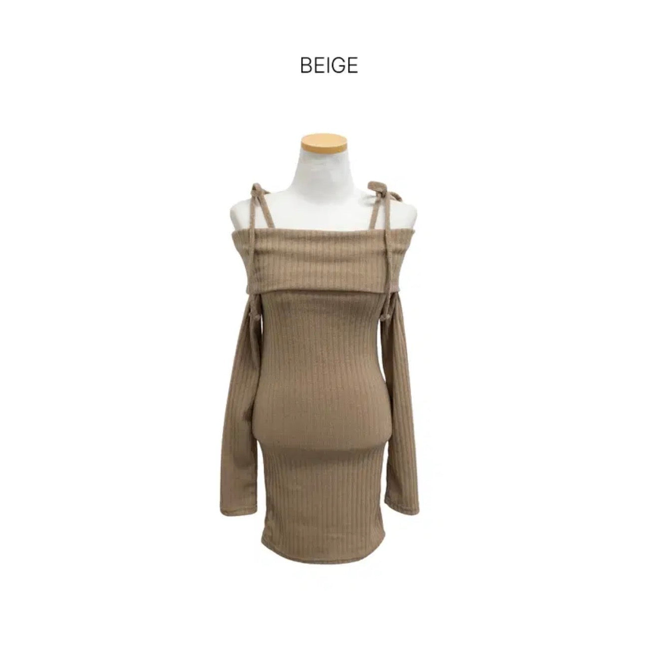 【節日感Party Dress🎊】2 Way Off Shoulder Dress