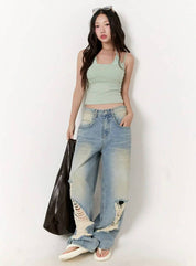 【假兩件laces背心🎶】Double Layered Lace Cami Top