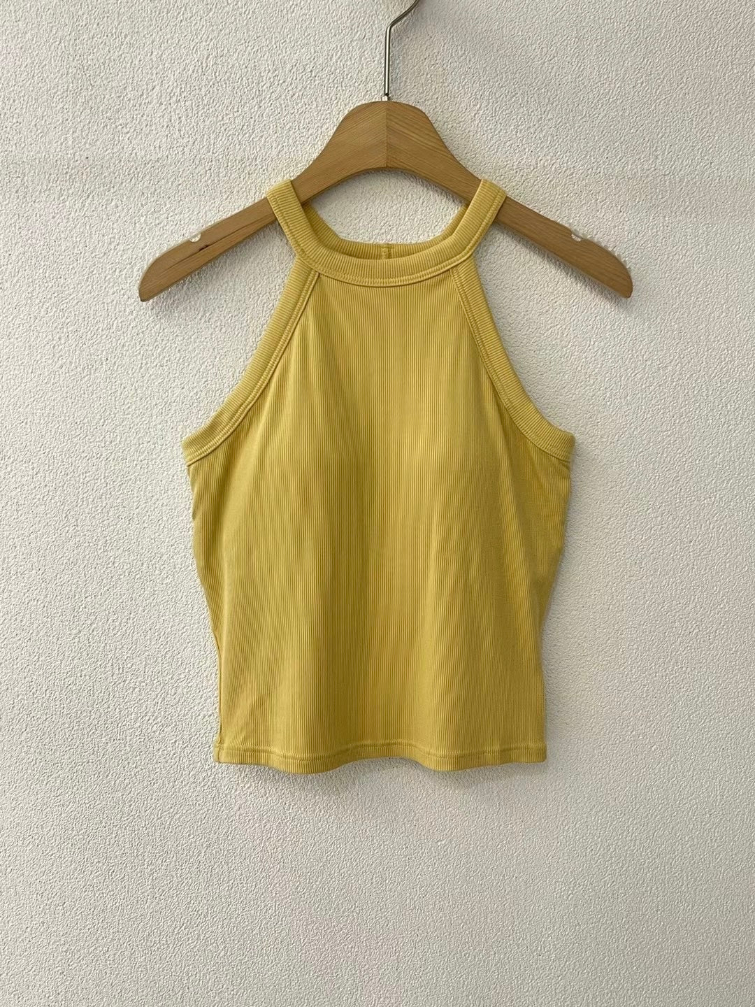 【✔️PAD｜特別露背設計】Tania Solid Backless Padded  top