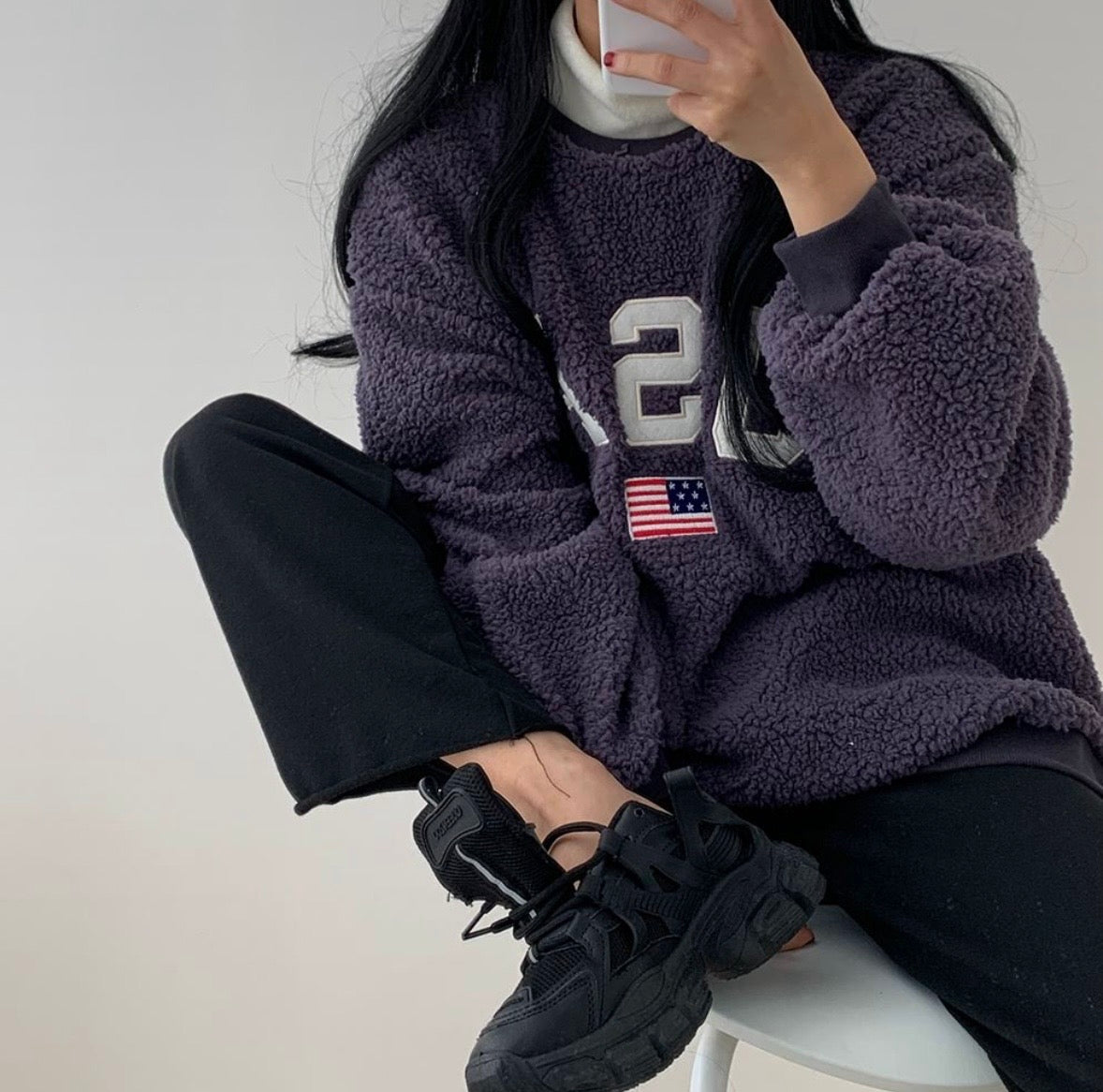【🇰🇷韓國連線｜情侶裝ok!!】USA Fluffy Hoodies