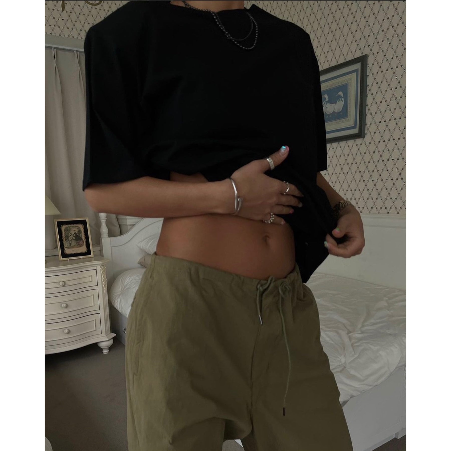 Ulla Solid Ballon Pants