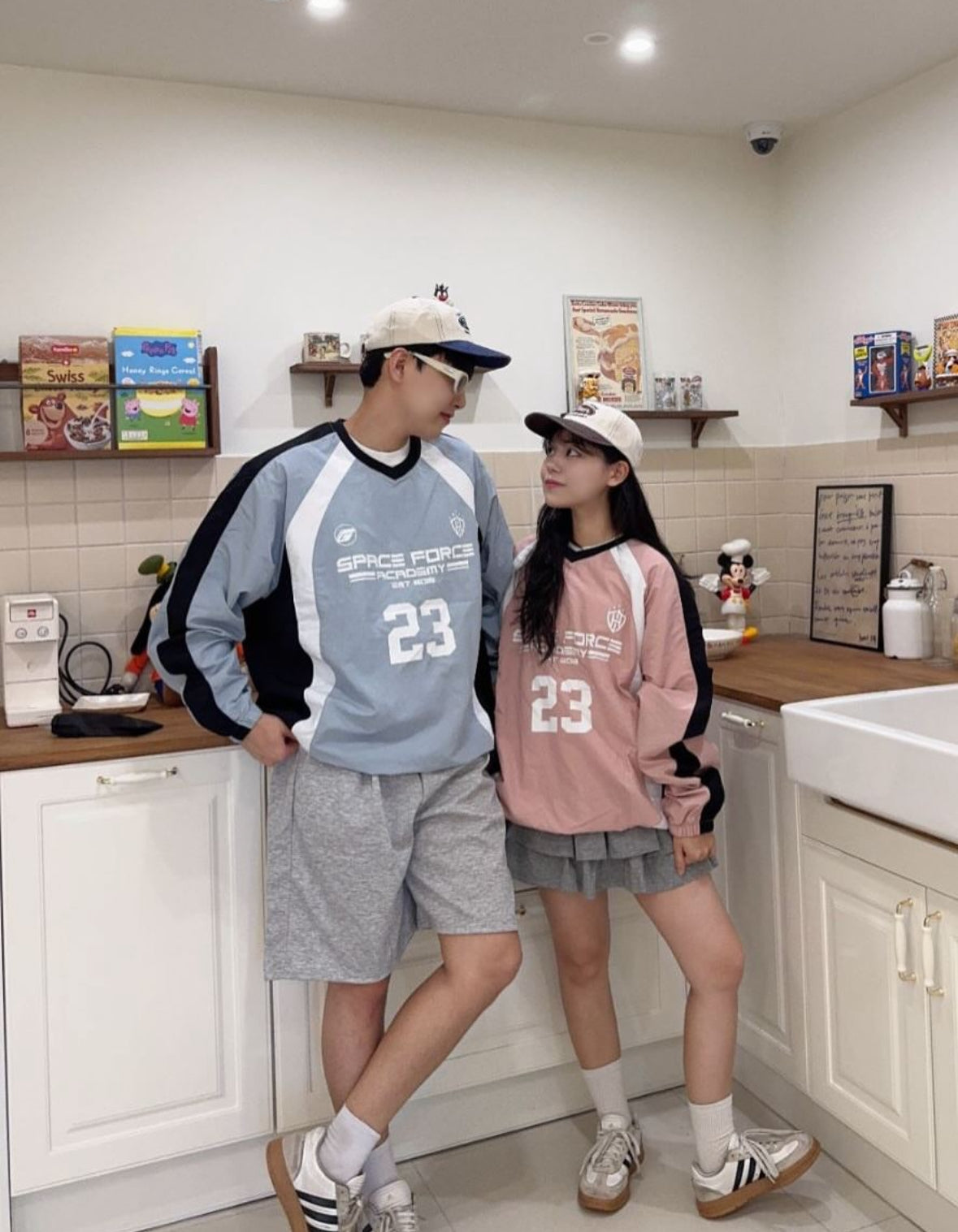 【情侶衫ok！｜4色入】Space Force Nylon Sweater