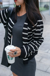 【Old Money氛圍感】Old Money Vibe Striped Cardigan