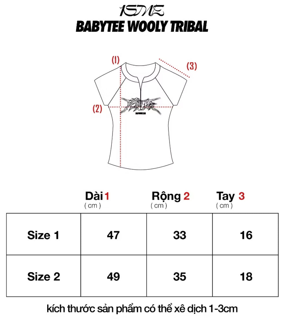 Tribal Wooly Babytee