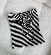 【一衣两穿~平價解鎖高級感】Striped 2 Way Tube Top