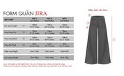 JIRA low-rise wide leg pants