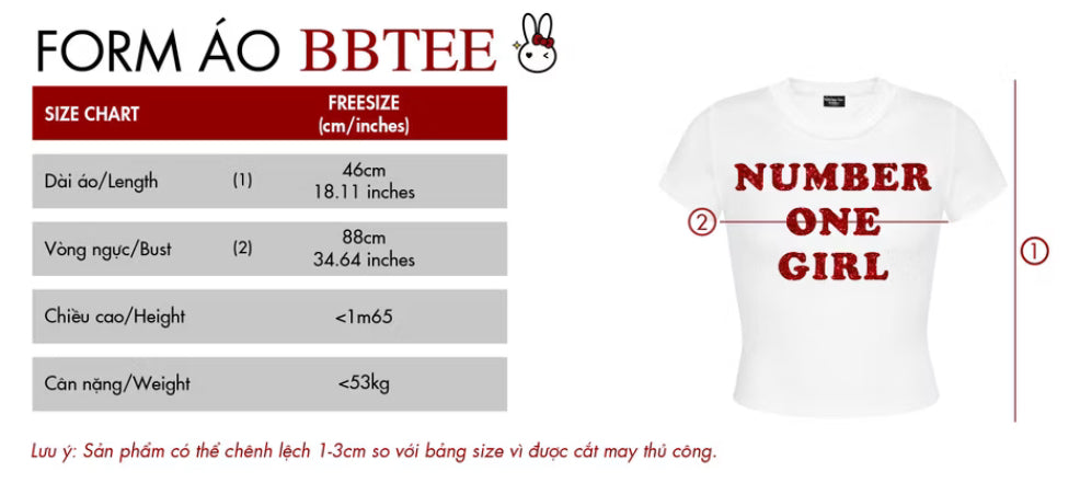 Number One Girl Babytee