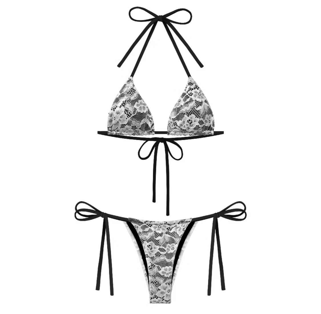 Lace Bikini Set(with pads)