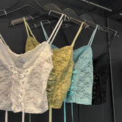 【性感100分！】Bertha Lace Cami Top