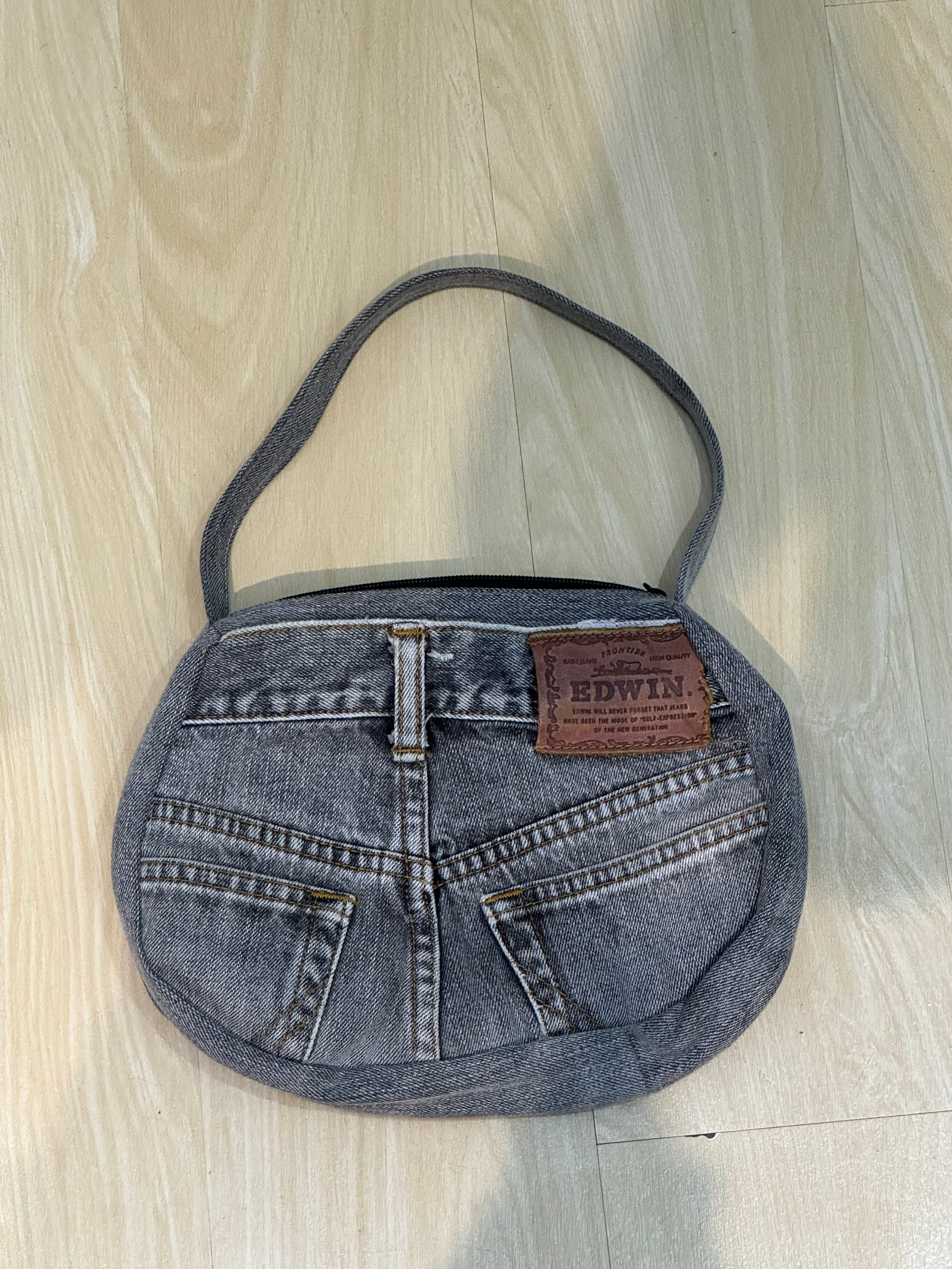 #T205 - Remade Denim Shoulder bag