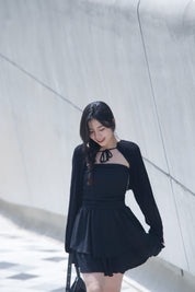 【今期最愛🫶🏻】Solid Double Layer Dress