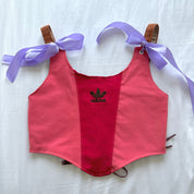 #T065 - Remade Adidas Corsets