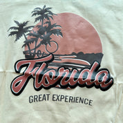 #T082 - Florida Printed Crop Tee