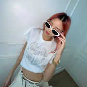 #T092 - Vintage Dream Crop Tee